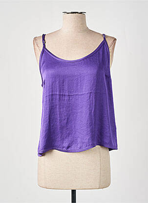 Top violet AMERICAN VINTAGE pour femme