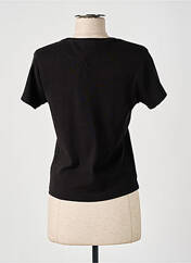 T-shirt noir TOMMY HILFIGER pour femme seconde vue