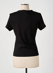 T-shirt noir TOMMY HILFIGER pour femme seconde vue