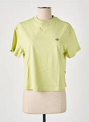 T-shirt vert DICKIES pour femme seconde vue