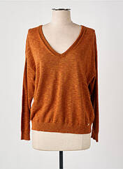 Pull orange LA PETITE ETOILE pour femme seconde vue