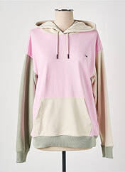 Sweat-shirt à capuche rose TOMMY HILFIGER pour femme seconde vue