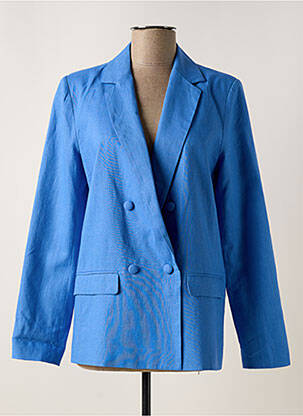 Blazer poches bleu GRACE & MILA femme