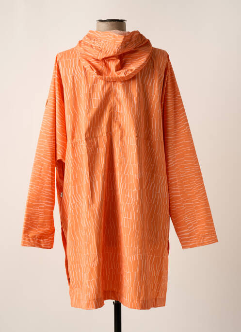 Imperméable orange TANTÄ pour femme