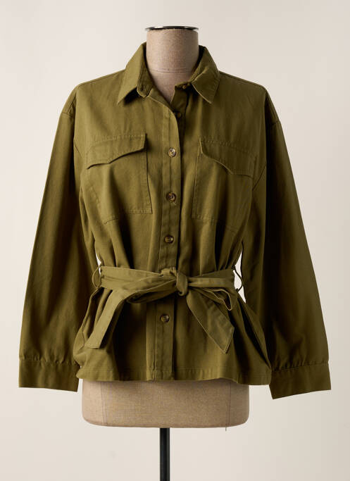 Veste casual vert LA PETITE ETOILE pour femme