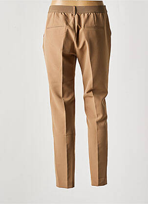 Pantalon droit stretch taille normale marron SIGNE NATURE femme