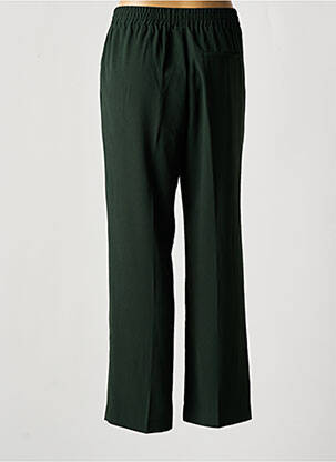 Pantalon droit taille haute taille haute vert GRACE & MILA femme