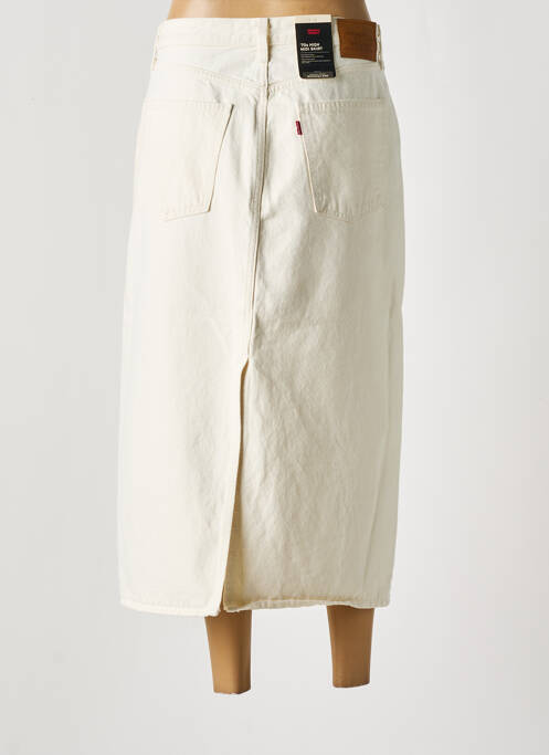 Jupe longue blanc LEVIS pour femme
