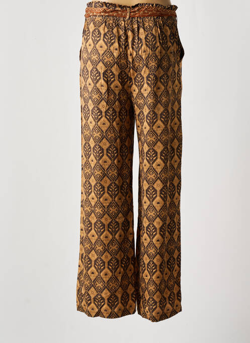 Pantalon large marron CHICOSOLEIL pour femme