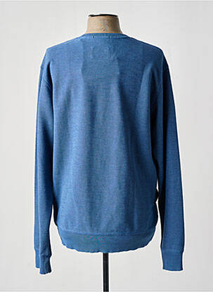 Sweat-shirt manches longues manches longues bleu SCOTCH & SODA homme