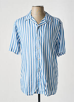 Chemise manches courtes bleu ONLY & SONS pour homme