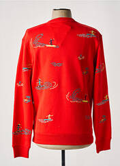 Sweat-shirt rouge SCOTCH & SODA pour homme seconde vue