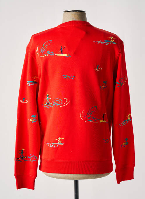 Sweat-shirt rouge SCOTCH & SODA pour homme