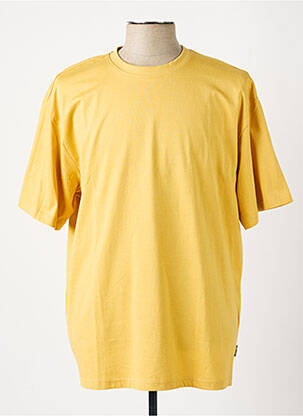 T-shirt coupe droite manches courtes jaune ONLY & SONS homme