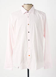 Chemise manches longues manches longues rose RECYCLED ART WORLD homme