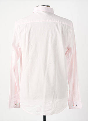 Chemise manches longues manches longues rose RECYCLED ART WORLD homme