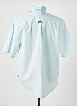 Chemise manches courtes coupe droite bleu TOMMY HILFIGER homme