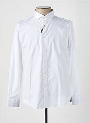 Chemise manches longues blanc RECYCLED pour homme seconde vue