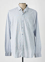 Chemise manches longues bleu DSTREZZED pour homme seconde vue