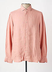 Chemise manches longues rose TOMMY HILFIGER pour homme seconde vue