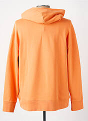 Sweat-shirt à capuche orange TOMMY HILFIGER pour homme seconde vue