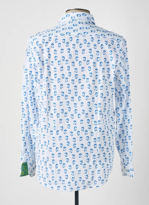 Chemise manches longues blanc RECYCLED pour homme