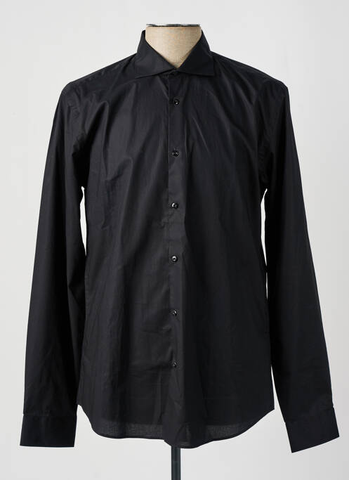 Chemise manches longues noir SCOTCH & SODA pour homme