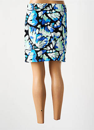 Jupe courte taille haute bleu ARTLOVE femme
