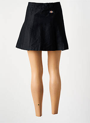 Jupe courte taille haute noir DICKIES femme