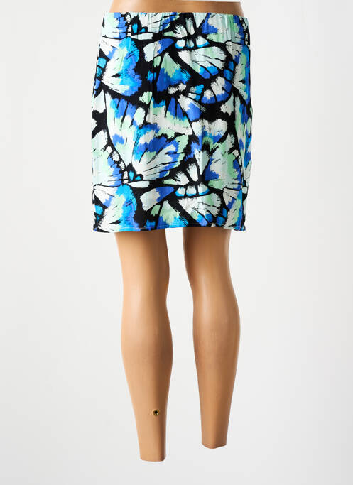 Jupe courte taille haute bleu ARTLOVE femme