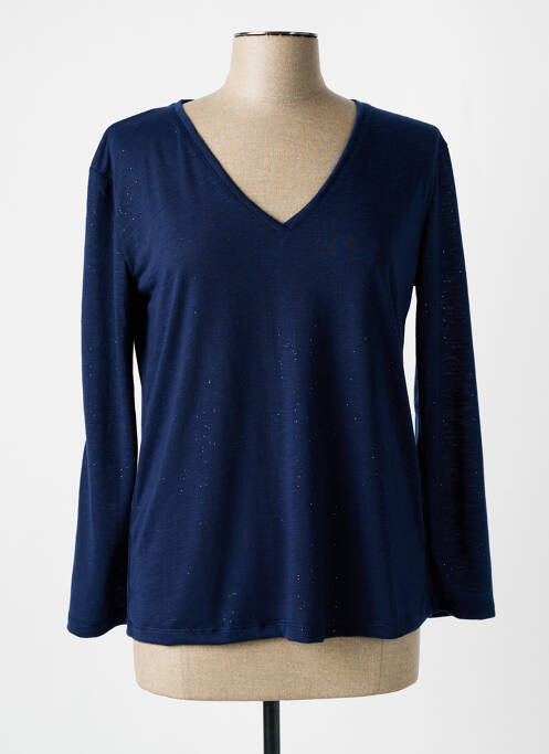 Top bleu LA PETITE ETOILE pour femme