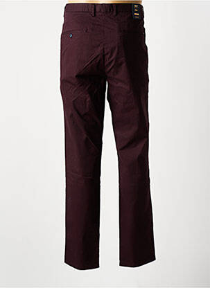 Pantalon chino tissage popeline taille normale violet SCOTCH & SODA homme