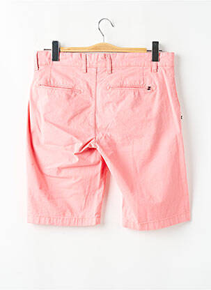 Bermuda taille à pinces taille basse rose RECYCLED ART WORLD homme
