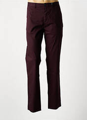 Pantalon chino violet SCOTCH & SODA pour homme seconde vue