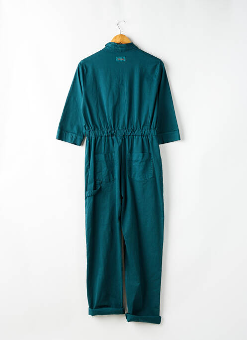 Combi-pantalon poches manches 3/4 vert PAKO LITTO femme