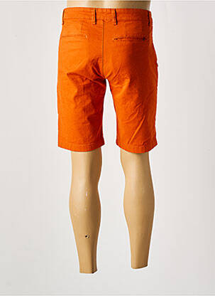 Bermuda stretch taille normale orange RECYCLED ART WORLD homme
