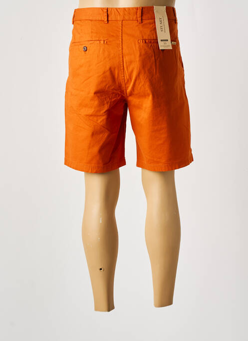 Bermuda stretch taille normale orange SCOTCH & SODA homme