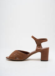 Sandales/Nu pieds marron ANONYMOUS pour femme seconde vue