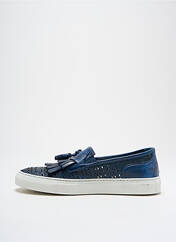 Slip ons bleu CORVARI pour femme seconde vue