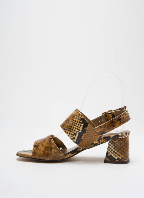 Sandales/Nu pieds marron ANONYMOUS pour femme