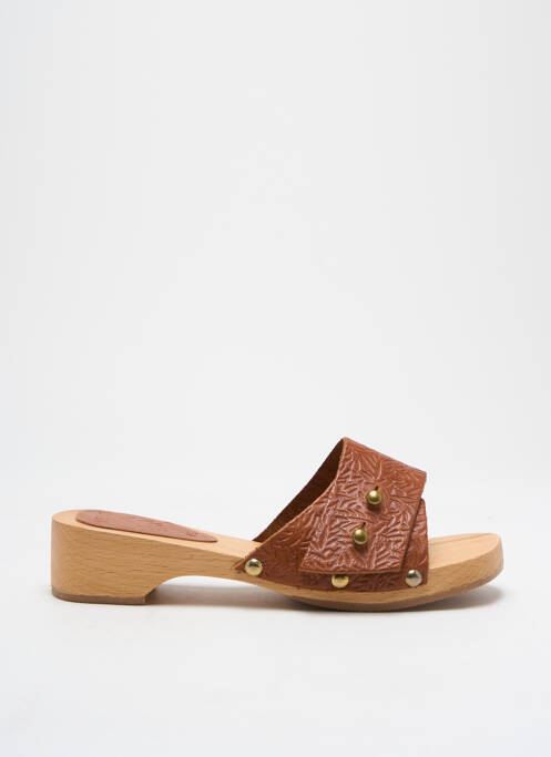 Mules/Sabots marron DIEGA pour femme