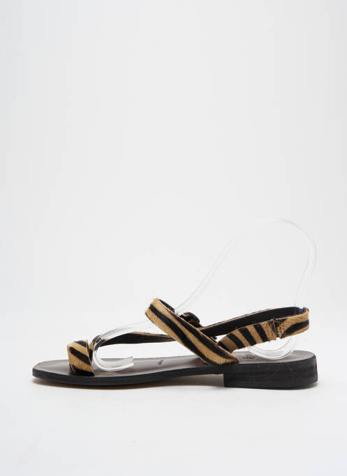 Tongs marron THERA'S pour femme