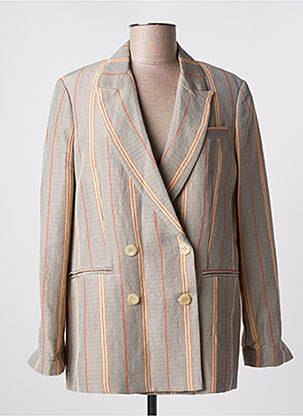 Blazer poches gris MOMONI femme