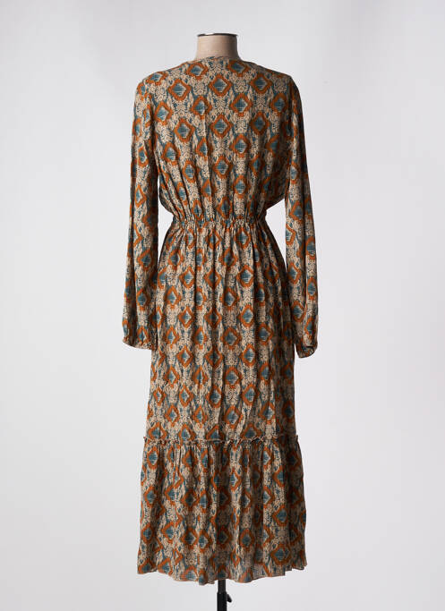 Robe longue bleu BERENICE pour femme