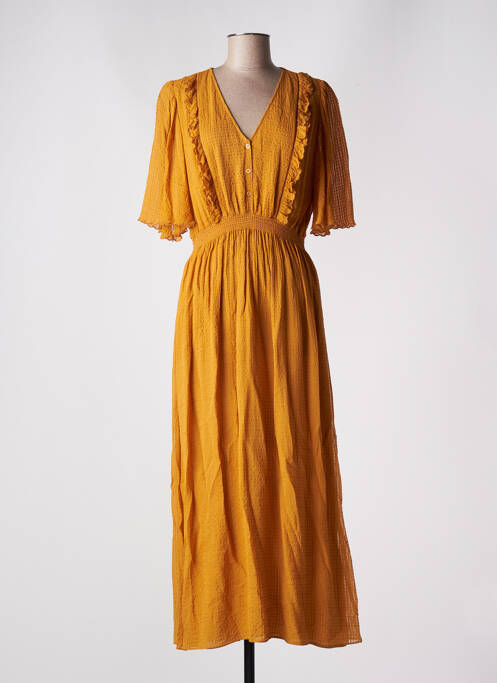 Robe longue jaune VANESSA BRUNO pour femme