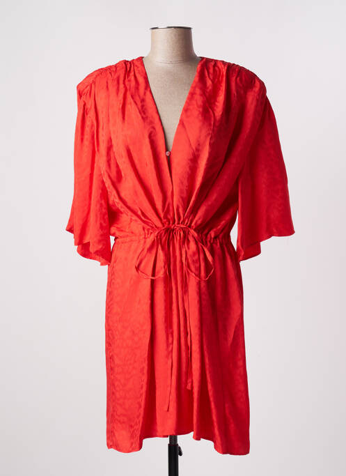 Robe mi-longue rouge ROSEANNA pour femme