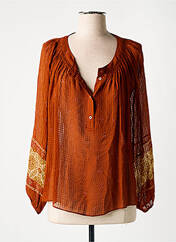 Blouse orange VANESSA BRUNO pour femme seconde vue