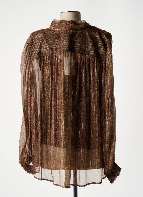 Blouse marron LOUIZON pour femme