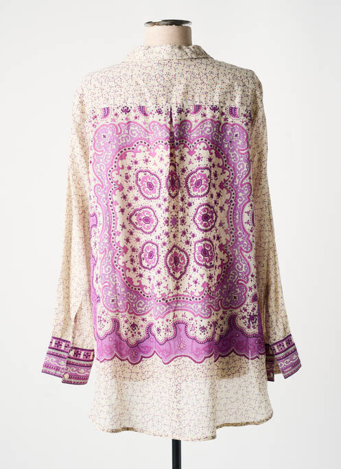 Tunique manches longues violet BELLA JONES pour femme