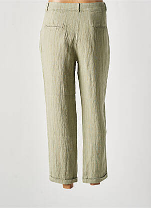 Pantalon 7/8 taille haute taille haute vert MES DEMOISELLES...PARIS femme